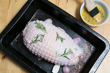 Load image into Gallery viewer, Free Range 2kg Turkey Roll with Homemade Stuffing and Gravy