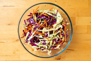 Colourful WA Slaw with Coriander, Mint, Lime & Crispy Noodles