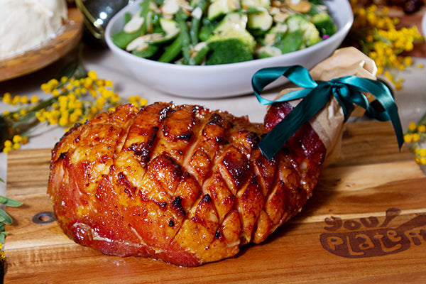 Easy Carve Free Range Ham with Classic Orange Glaze (~2.6 Kilo) – You ...