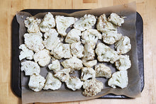 Load image into Gallery viewer, Parmesan Roasted Cauliflower with Burnt Honey Vinaigrette