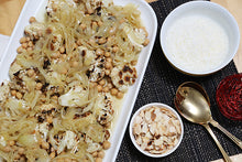 Load image into Gallery viewer, Parmesan Roasted Cauliflower with Burnt Honey Vinaigrette