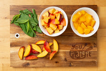 Load image into Gallery viewer, Breakfast Yoghurt Parfait with Peach &amp; Nectarine