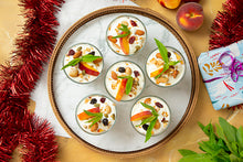 Load image into Gallery viewer, Breakfast Yoghurt Parfait with Peach &amp; Nectarine