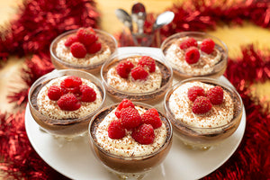 Chocolate Cheesecake Pots