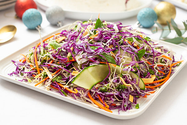 Colourful WA Slaw with Coriander, Mint, Lime & Crispy Noodles